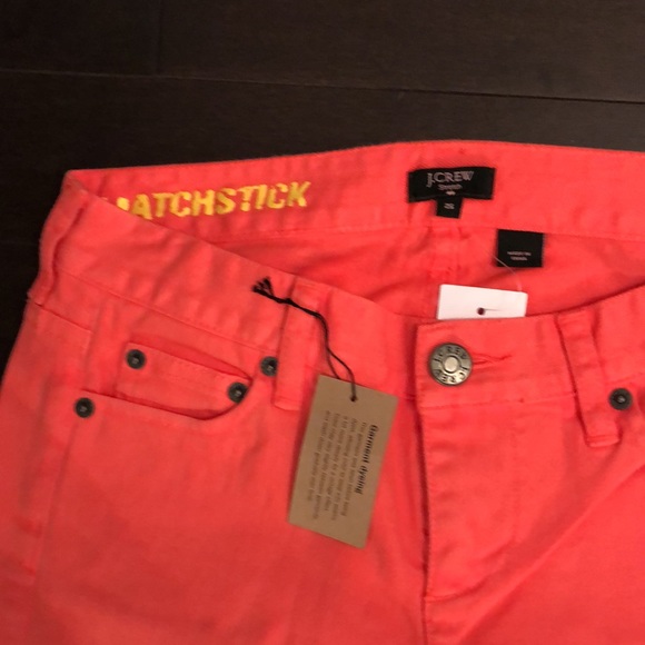 BNWT JCrew Neon Pink Jeans - Picture 5 of 11